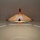 Suspension en sisal et teck par Temde