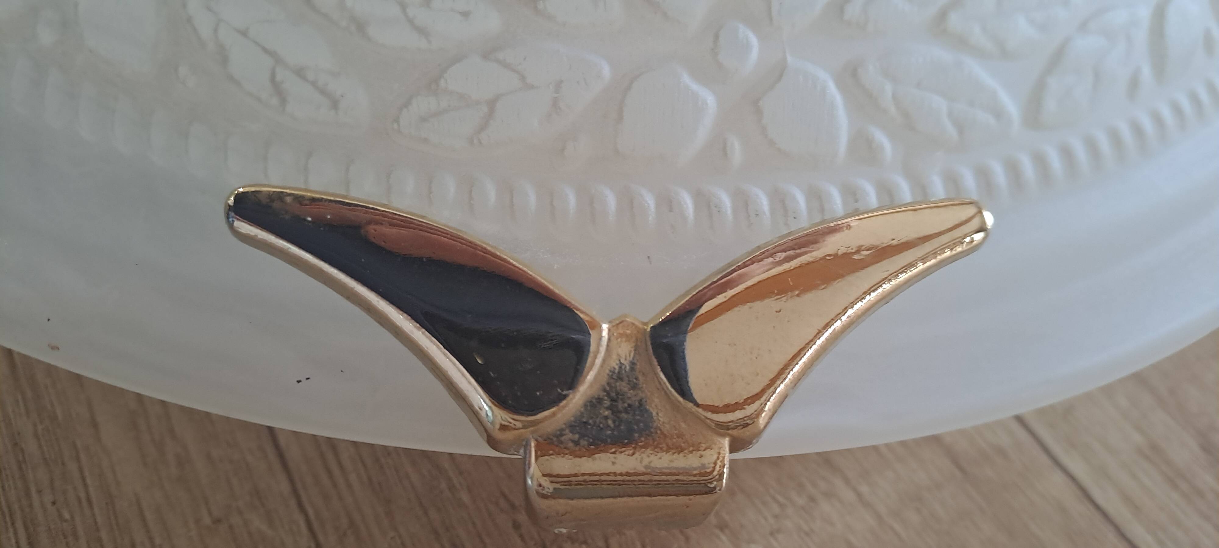 Set of 2 vintage wall/ceiling lights