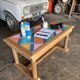 Colourful coffee table
