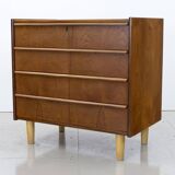 Danish Teak Chest of Drawers by Hanbjerg, 1960s