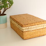 Wicker, authentic, rustic