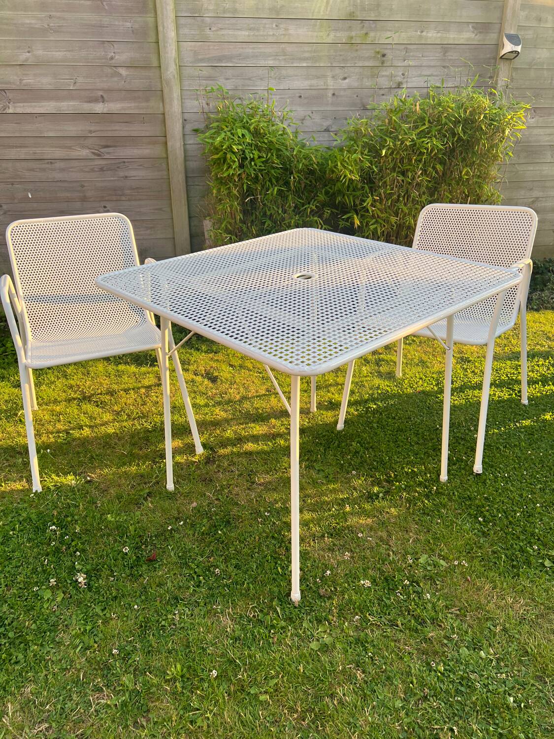 EMU 1960 garden table and chairs
