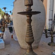 Grand bougeoir en bronze