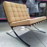 Knoll, pair of Barcelona easy chairs