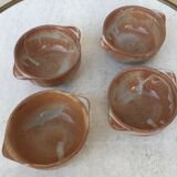 Set of 4 stoneware bowls