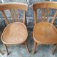 Série de 4 chaises bistrot Baumann