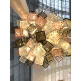 Contemporary Chandelier “Squared” Elements