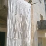Old sheet 200 x 295 cm