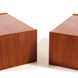 Paire de chevets en bois
