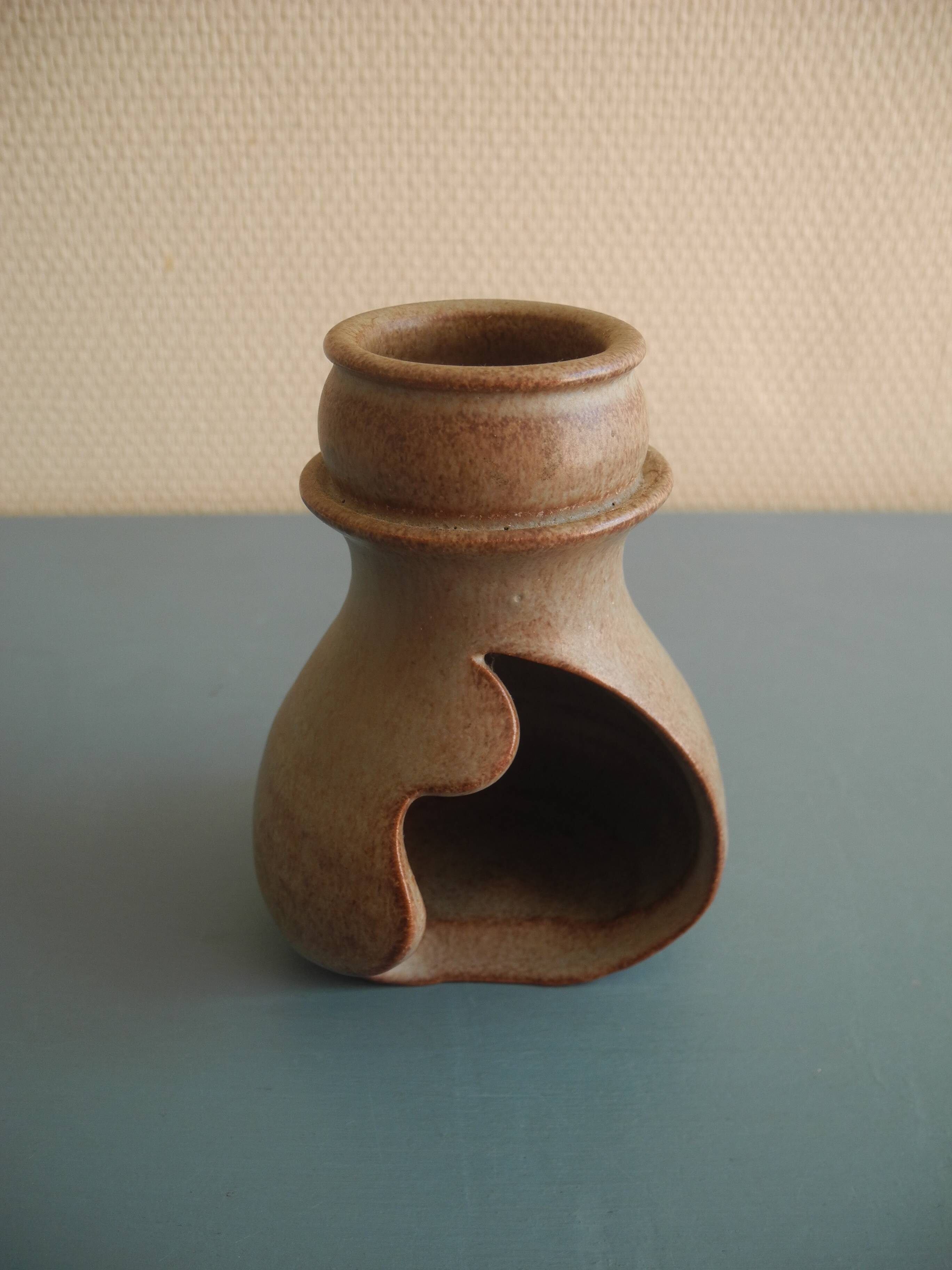 Vallauris vintage candlestick tealight holder