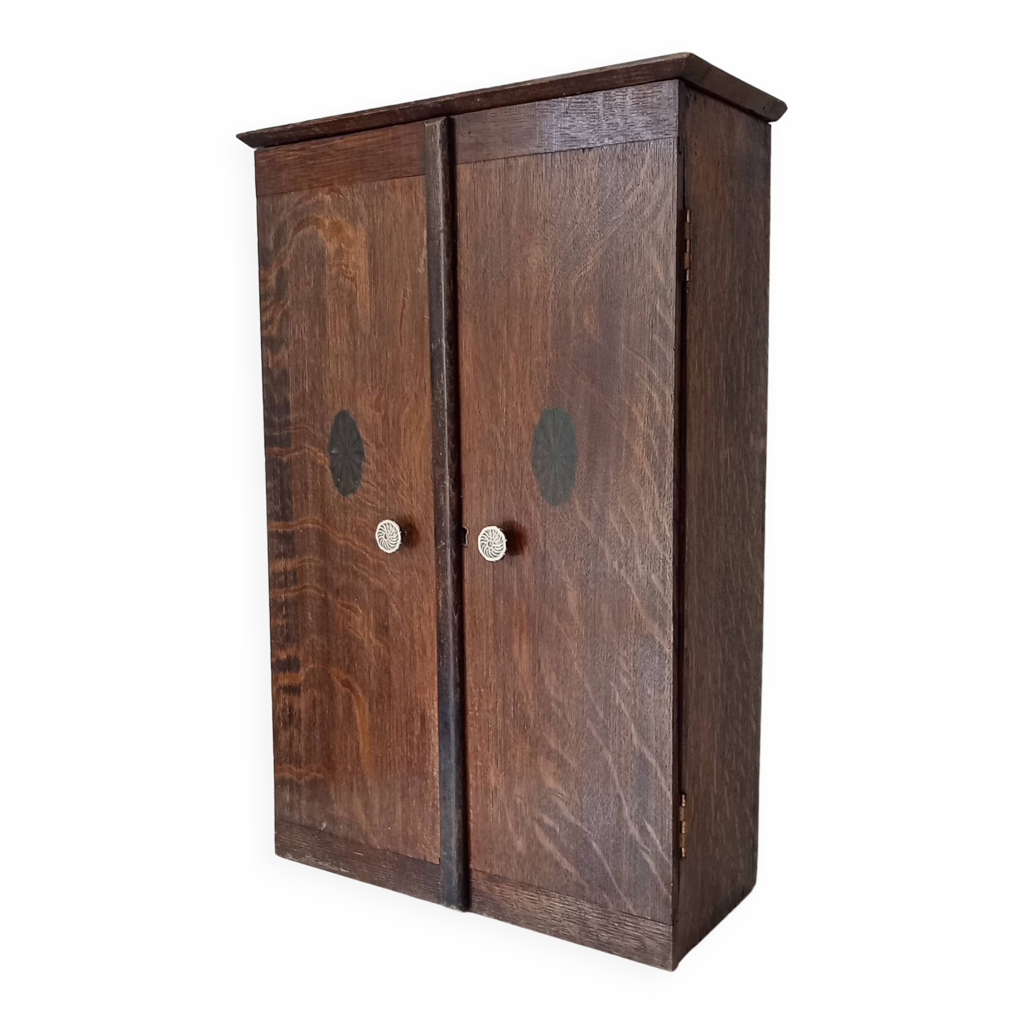 Armoire murale de métier anglaise années 30/40 Selency