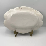 Oval flat Moustiers XVIIIth