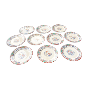 assiettes japonisantes