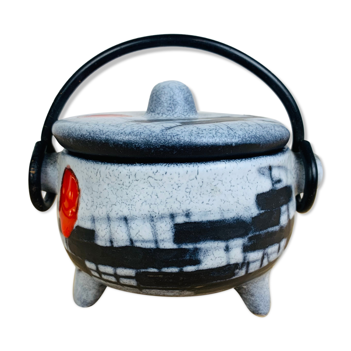 Bonbonnière by François Caleca in Vallauris, ceramics from the 60s