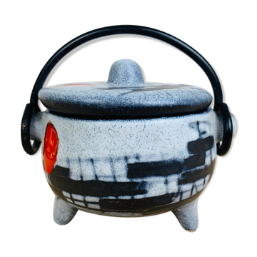 Bonbonnière by François Caleca in Vallauris, ceramics from the 60s
