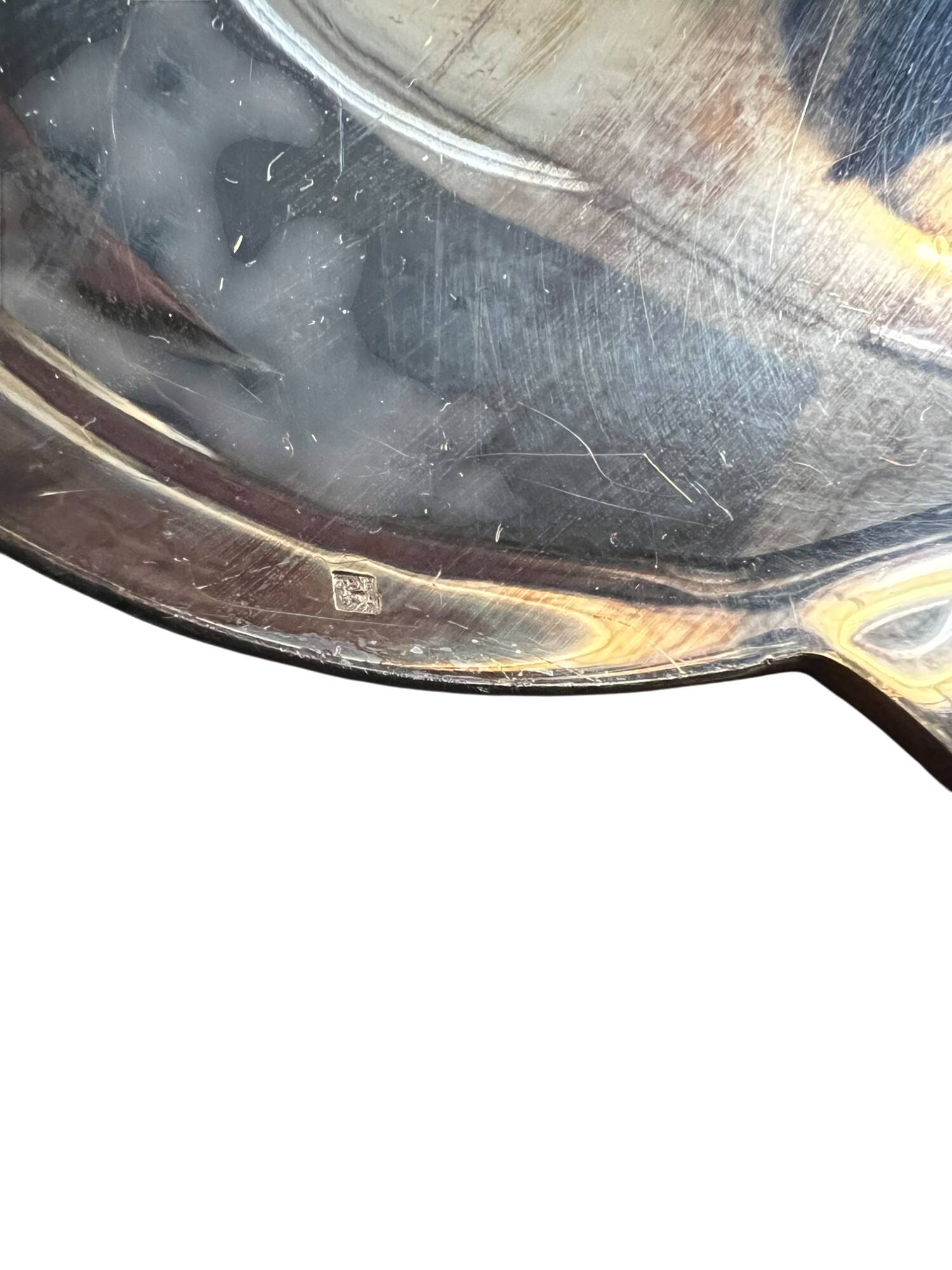 Silver metal cutlery set