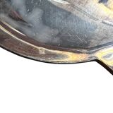 Silver metal cutlery set