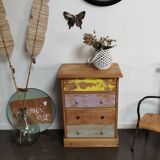 Small bohemian chest of drawers