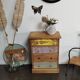 Small bohemian chest of drawers