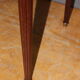 Table bouillotte de style Louis XVI en acajou vers 1920