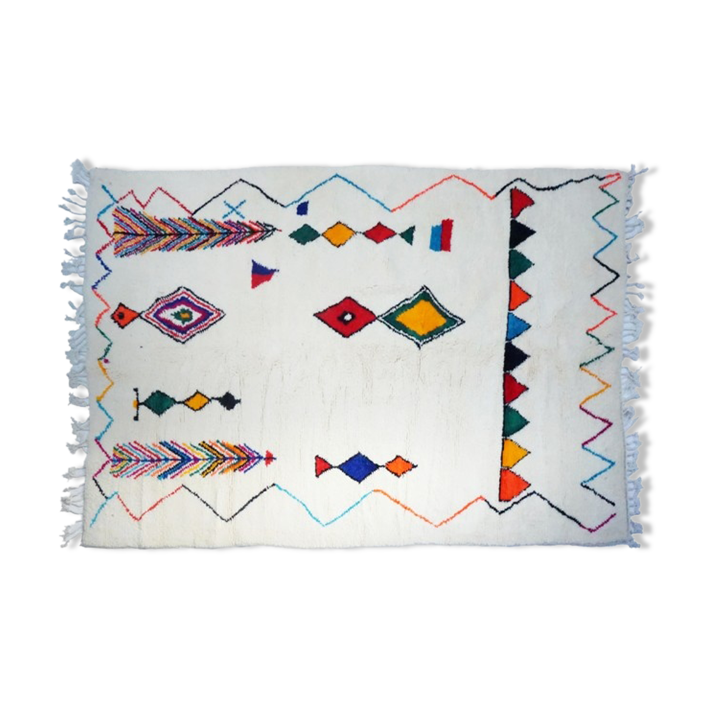 Tapis berbère coloré 290 x 180cm