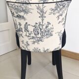 Fauteuil boudoir ancien entièrement restauré