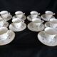 L. Bernardaud & Cie. - Limoges porcelain coffee set, Pompadour model, 1900s - 1927s