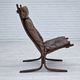 1970’s, Norwegian design, "Siesta" lounge chair by Ingmar Relling, leather, bentwood.