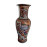 Vase à col taille Palais porcelaine chinoise à cartouches