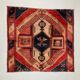 Vintage western turkish rug oriental 115x124 cm