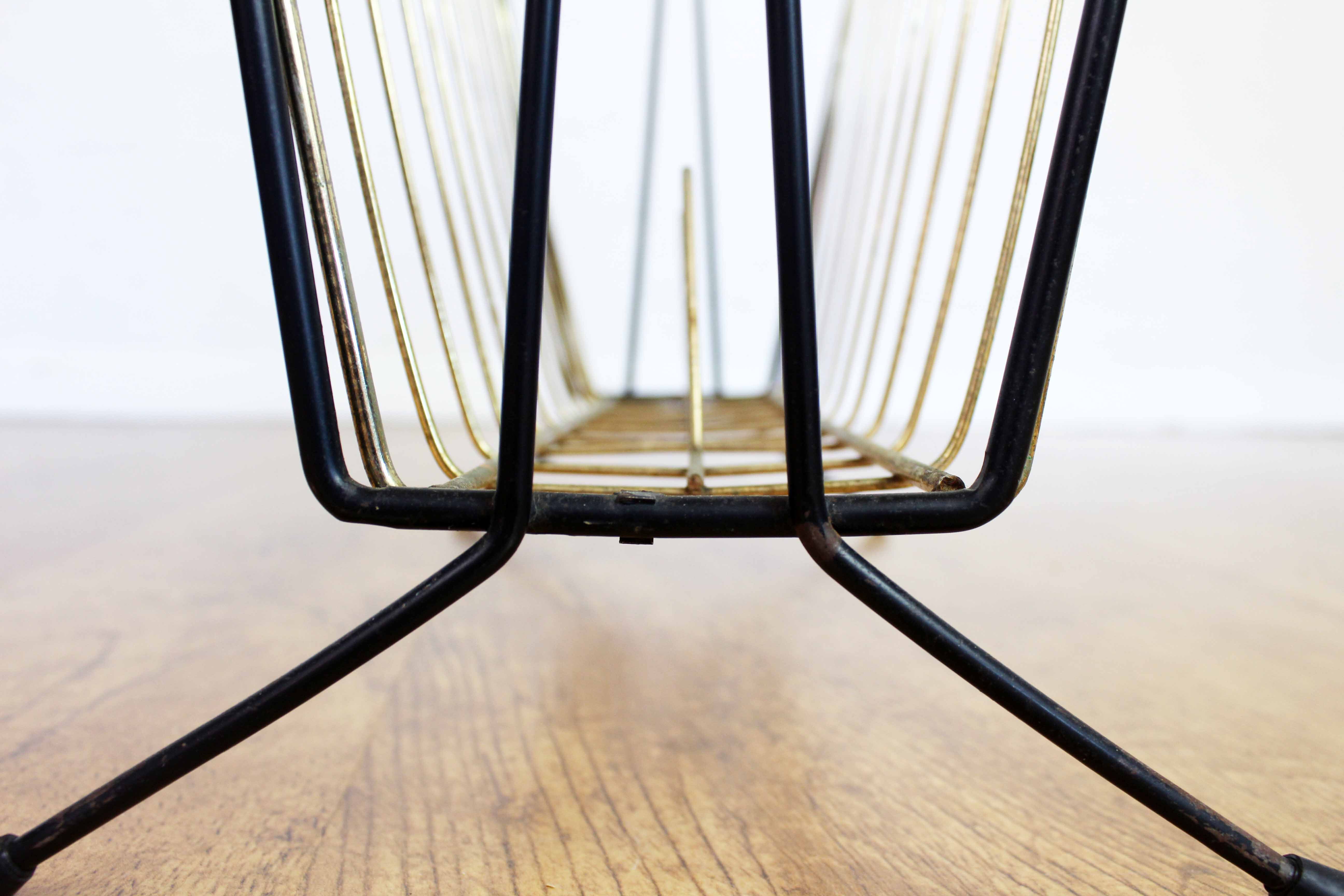 Vintage magazine holder