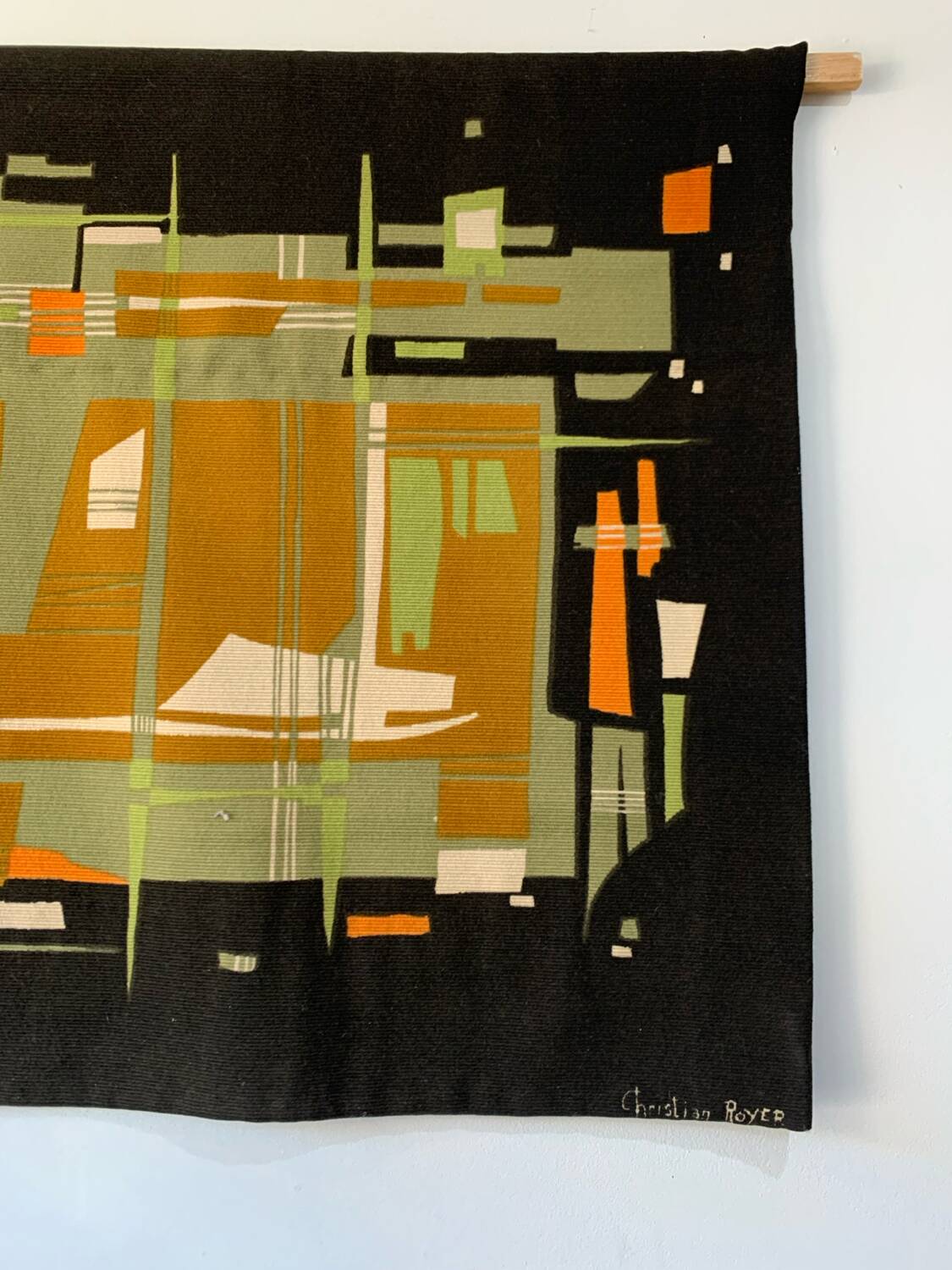 Tapisserie années 70