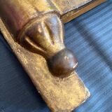 Gilded wooden mirror