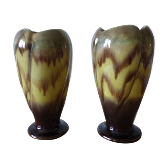 Lot de 2 vases