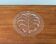 Large vintage Swedish glass plate from Orrefors