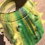 Poterie de tamegroute cache pot émaillée