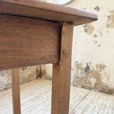 Table de ferme en cerisier