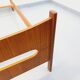 Light simple vintage Scandinavian style in teak from the 1960s.