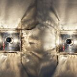 Italian Murano Glass Wall Lamps by Carlo Nason for Mazzega, 1970s, Set of 2