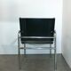 Vintage chrome armchair Klinte Chair by Tord Bjorklund for Ikea 1980