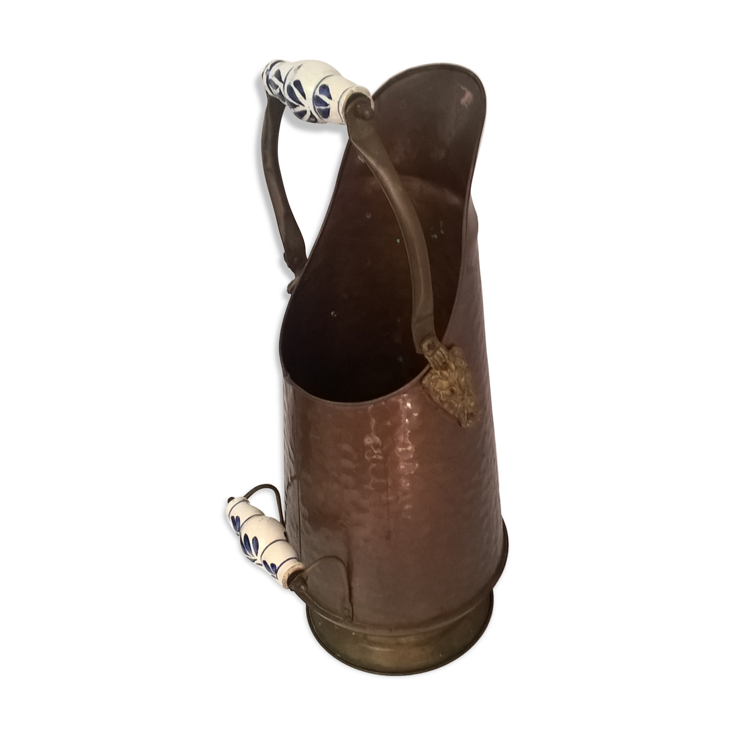 Copper umbrella stand