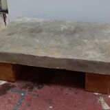 Concrete coffee table
