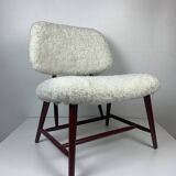 Scandinavian Swedish midcentury lounge or easy chair by Alf Svensson, Model Teve, 1950s