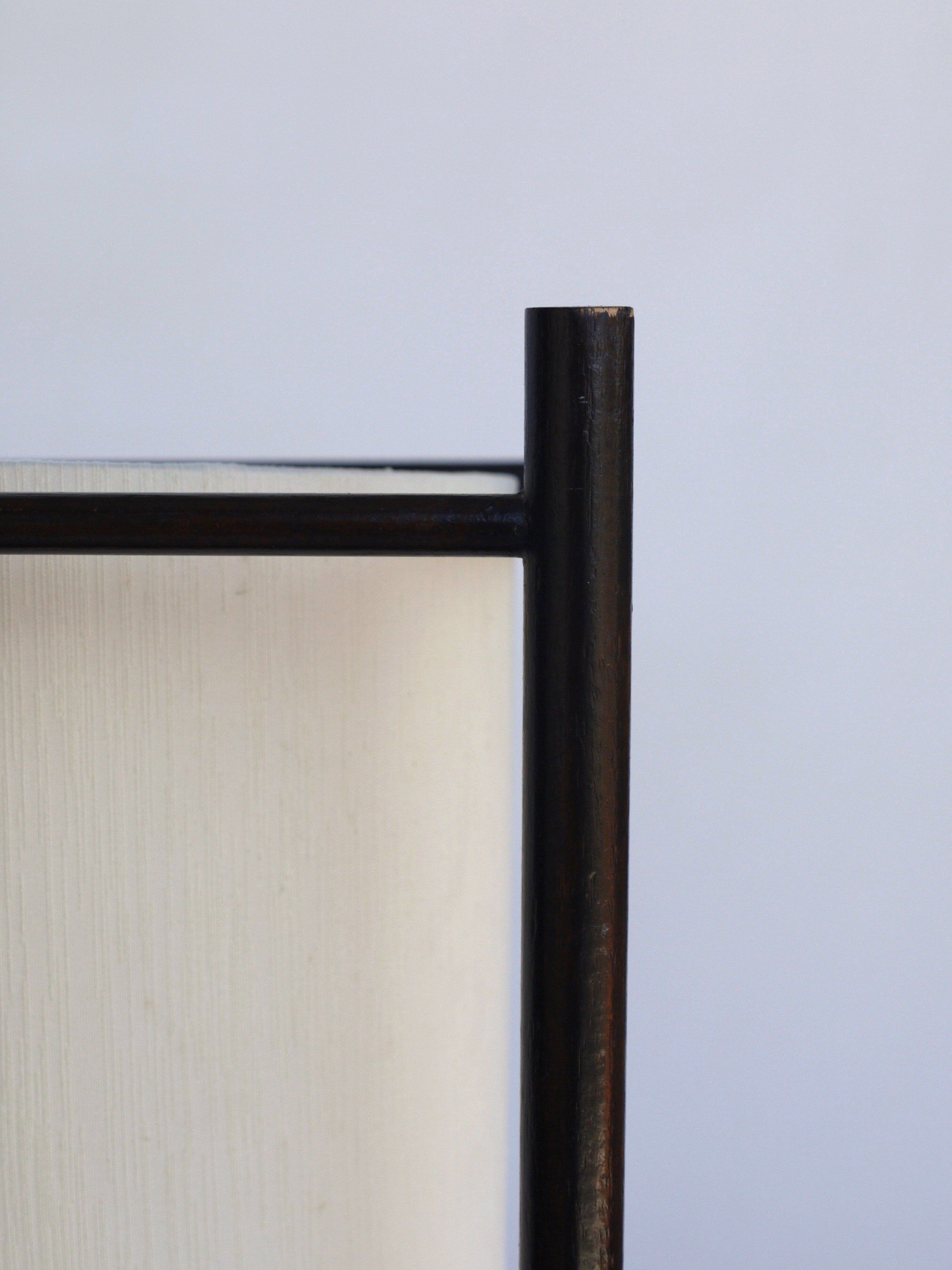 Pair of vintage Japanese style bedside lamps, 1980s