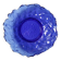 Cobalt Blue Glass Bowl by Uno Westerberg / Pukeberg / Sweden / 1970s