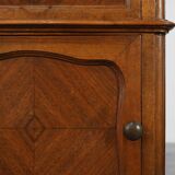 Pair Louis XV‑Style Nightstands with Marble Tops, France ca. 1900