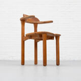 Set of 4 Alder Wood Opus Dining Chairs by Team 7 Austria
