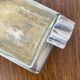 Art Deco ashtray in chromed metal and glass