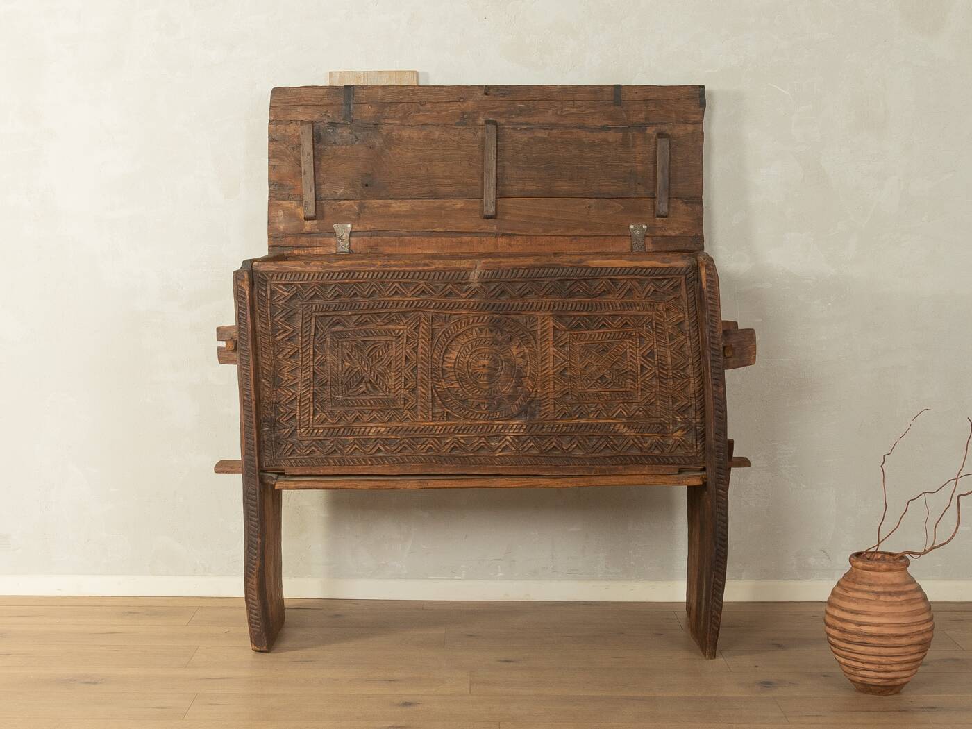 Antique Turkmen wedding chest
