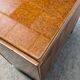 Pair of Art Deco amboyna burl bedside tables circa 1920